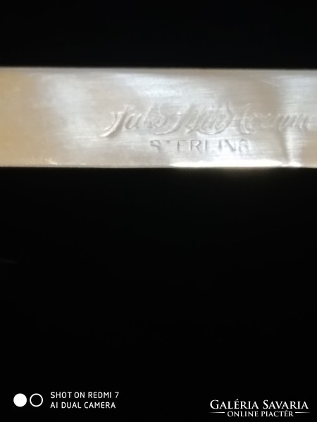 Ezüst (925 sterling) keresztelő asztali képtartó (USA)