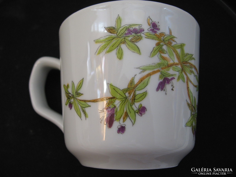 Pillivuyt herbal tea mug with romarin and rosemary