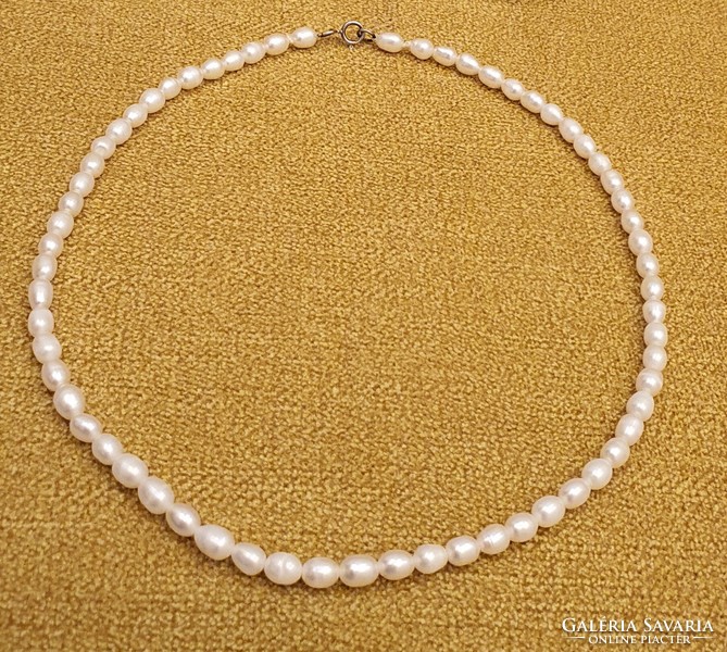 Freshwater cultured pearl string iii.