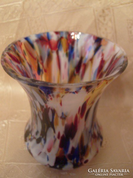 Antique Murano vase collector's color cavalcade is beautiful, collector's rarity