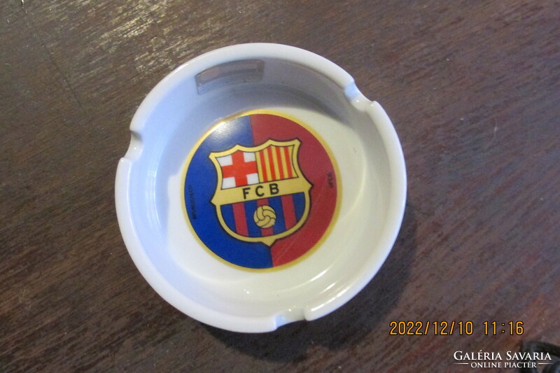 Fc.Barcelona advertising porcelain ashtray
