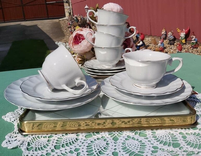 Beautiful and elegant 6-person tea cup set