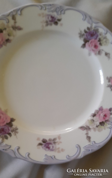 Cseh kézzel festett lapos tányér