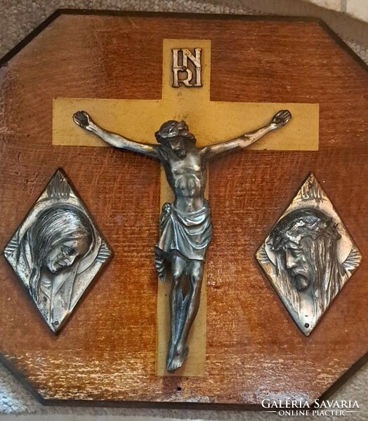 Antik korpusz,Mária és Jézus .Mérete:21x24 cm.