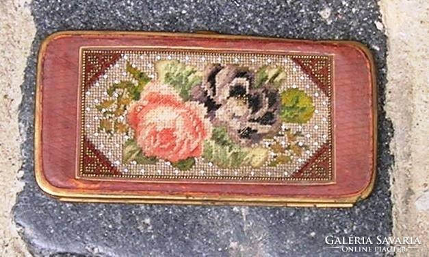 Old tapestry ornate notebook
