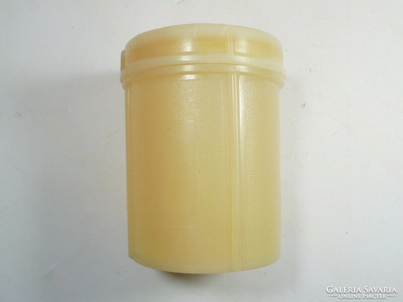 Retro gamma film photo roll container film plastic box - made in Hungary - from the 1950s-60s