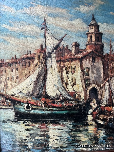 Festmény Saint - Tropez - ról