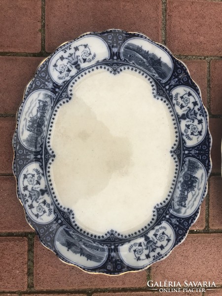 Antique hunting faience trays !!