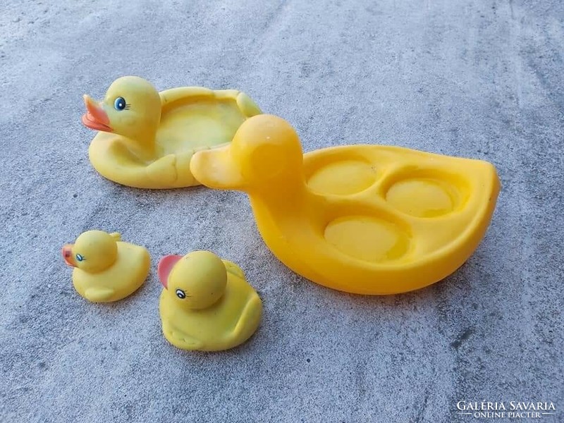 Műanyag gumi kacsák kacsa játék nosztalgia