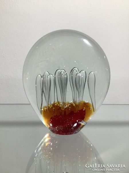 Design gifts! Czech glass paperweight (modern)