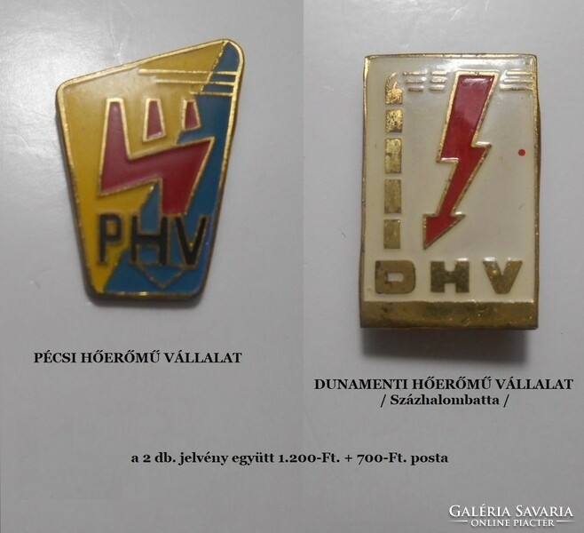 Thermal power plant badges