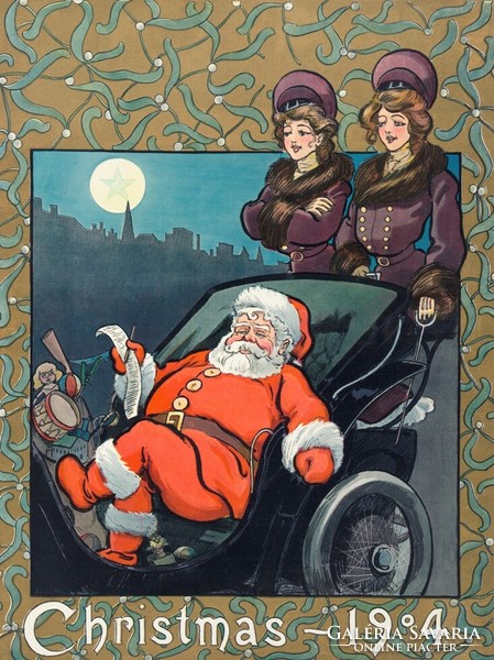 Christmas 1904 - vászon reprint