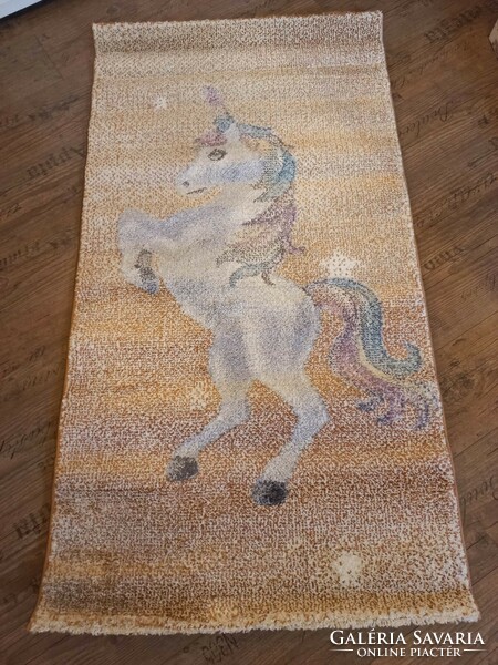 New! Children's rug with unicorn pattern 80x150 cm in several colors!!!