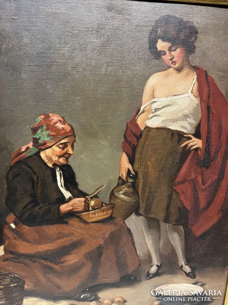 Painting by Miklós Mihalovits!