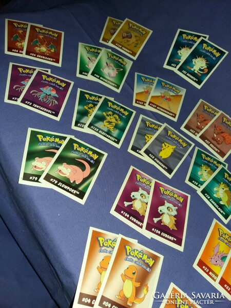 Retro pokemon playing card for role playing the pictures according to the pictures