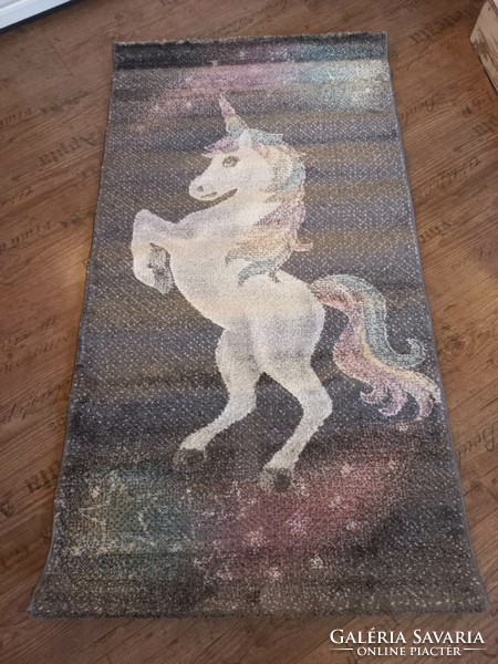 New! Children's rug with unicorn pattern 80x150 cm in several colors!!!