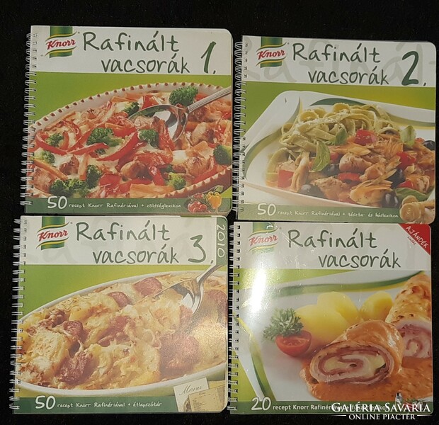 Knorr refined dinners recipe books, new - together or separately