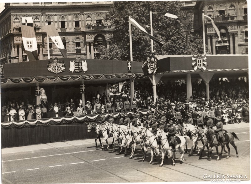 1937 III. Visit of King Victor Emmanuel of Italy in Budapest