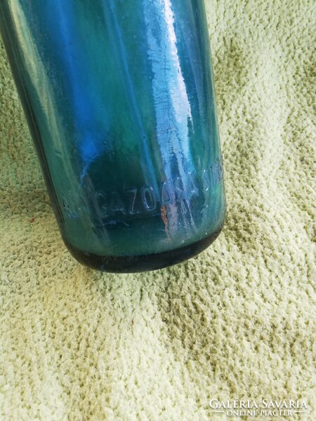 Blue soda bottle 1 liter