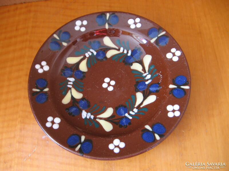 Városlődi kerámia fali tányér