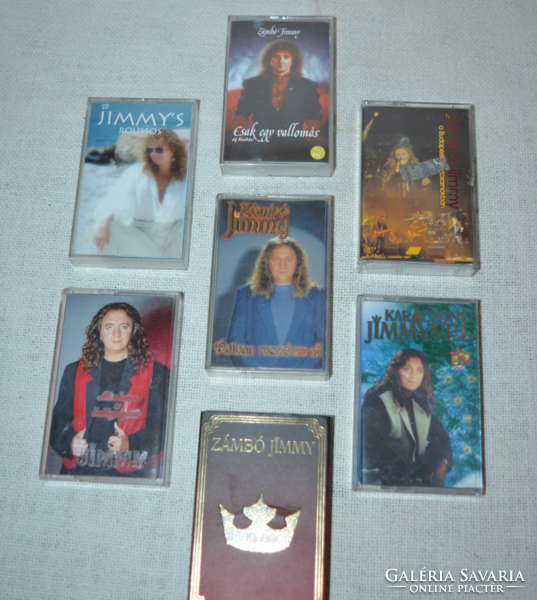 7 Zambo jimmy cassettes ( dbz 0024 )