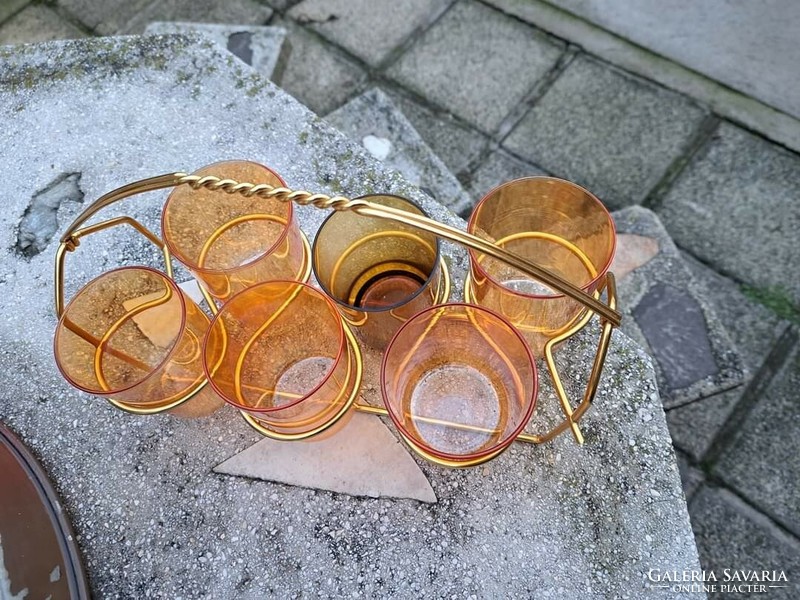 Retro glasses in holder glass nostalgia