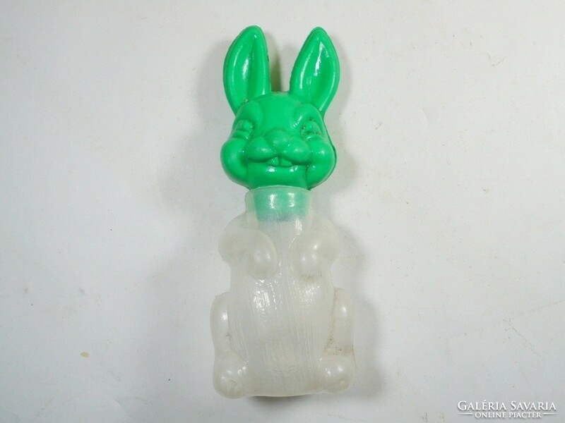 Retro old plastic honey honey rabbit bunny bottle - approx. 1970s