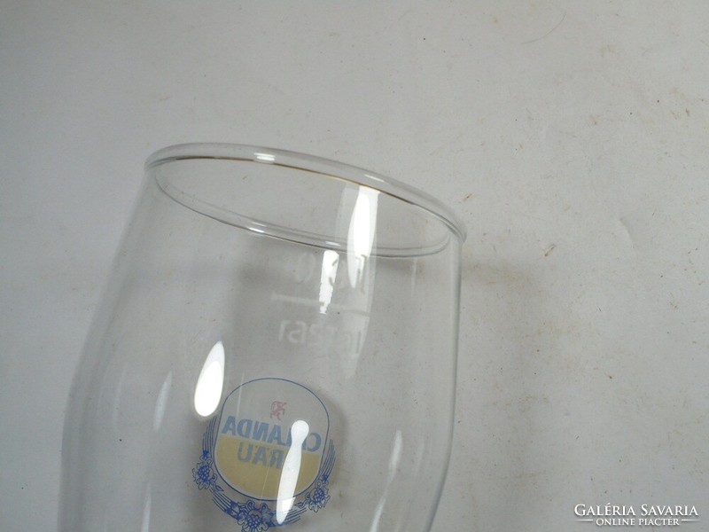 Calanda Bräu sör sörös üveg pohár - 1980-as évekből 0,3 l