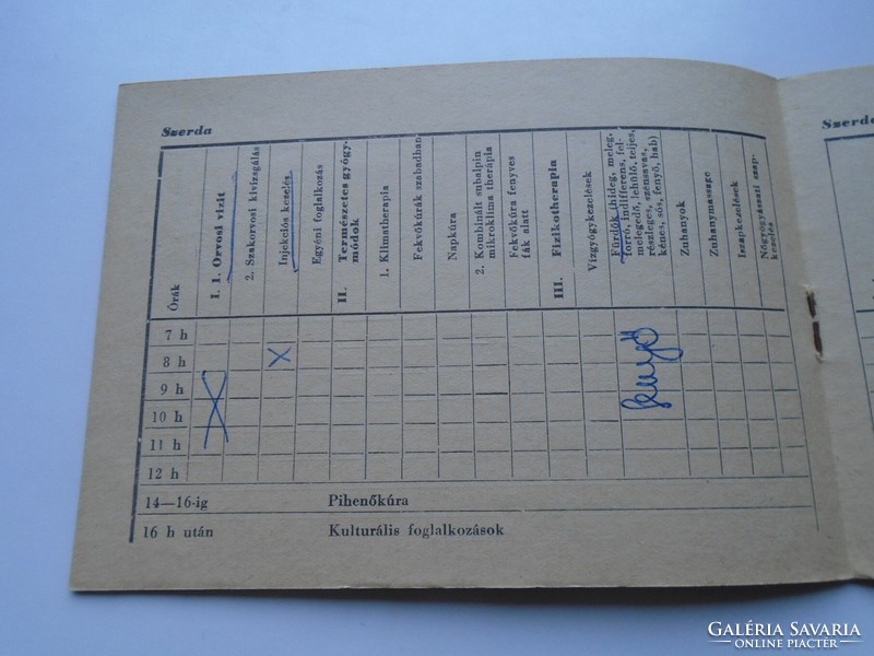 D192299 Sopron State Sanatorium - Information The European Guide 1973