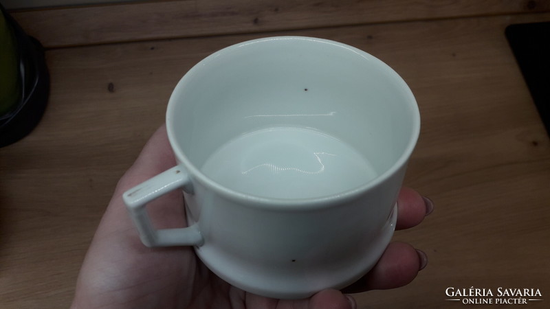 Ibolyás teás csésze átmérő 8,5 cm, magassága 5,5 cm