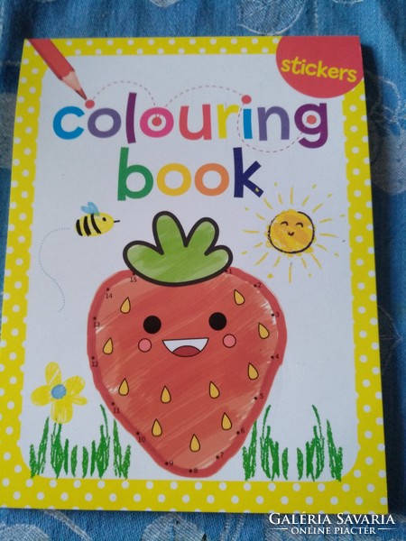 Sticker coloring booklet, negotiable