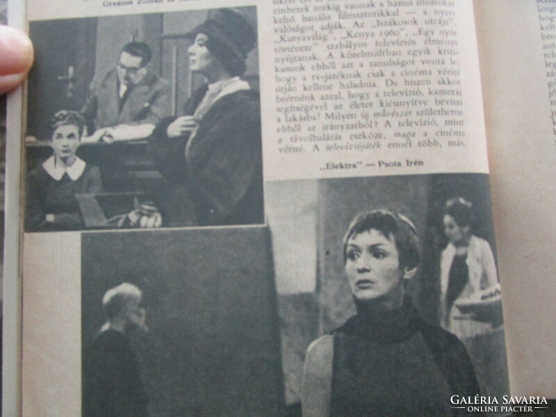 1963 Filmvilág folyóirat magazin teljes komplett évfolyam bekötve szép tiszta teljes 850 oldal FILM