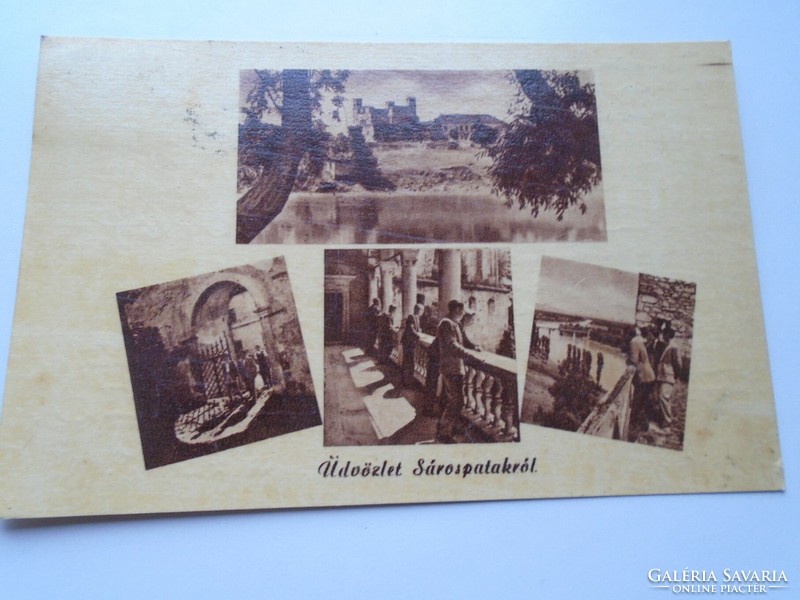 D192394 old postcard - Sarospatak 1954 - Gabor Tokaj - peaceful