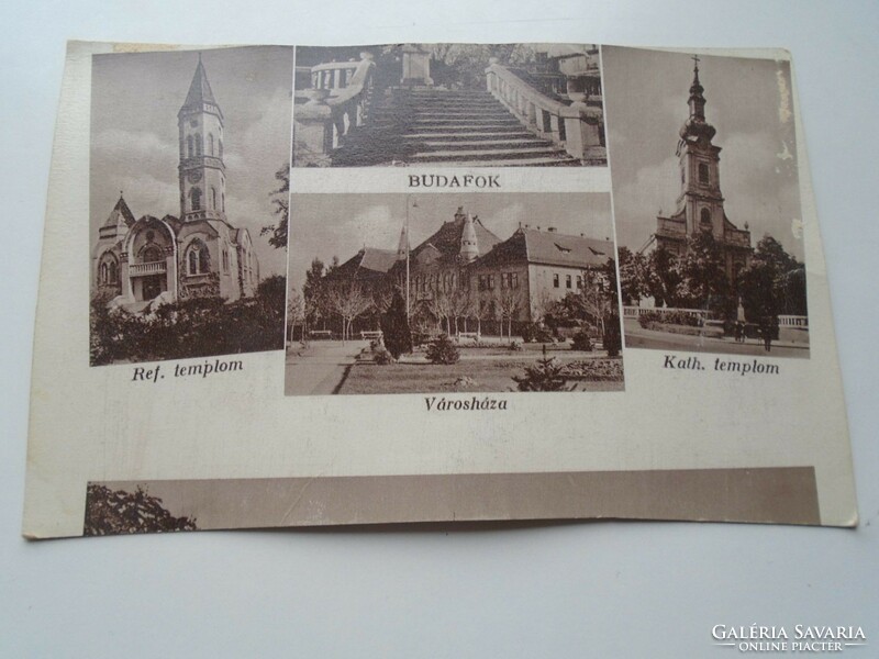 D192392 old postcard - Magyaróvár - Budafok - printing scrap 1930-40