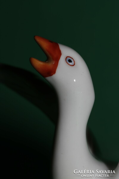 Herend art deco goose + free postage!