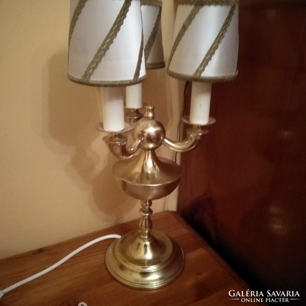 Table lamp, copper