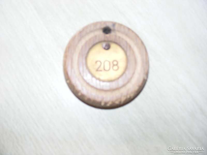 208-as Relikvia Ezüstpart  Szallodai , Hotel kulcstartó SILVER BEACH kulcs
