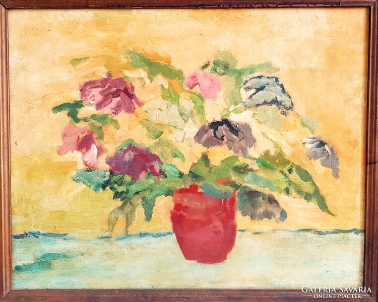 Frank Frigyes - Tavaszi Virágcsendélet 1932.