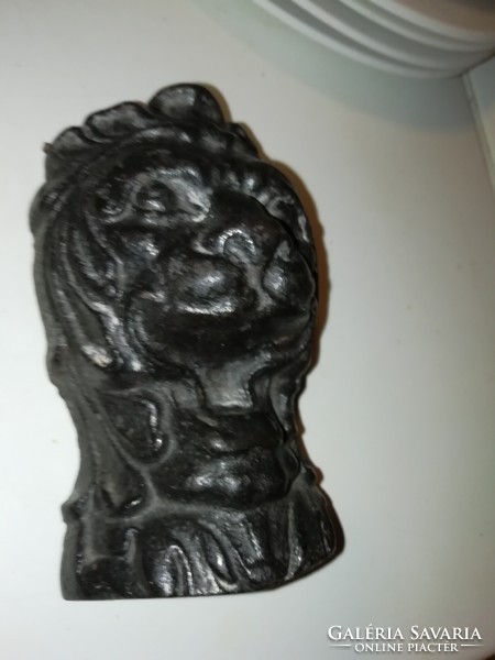 Old lion statue