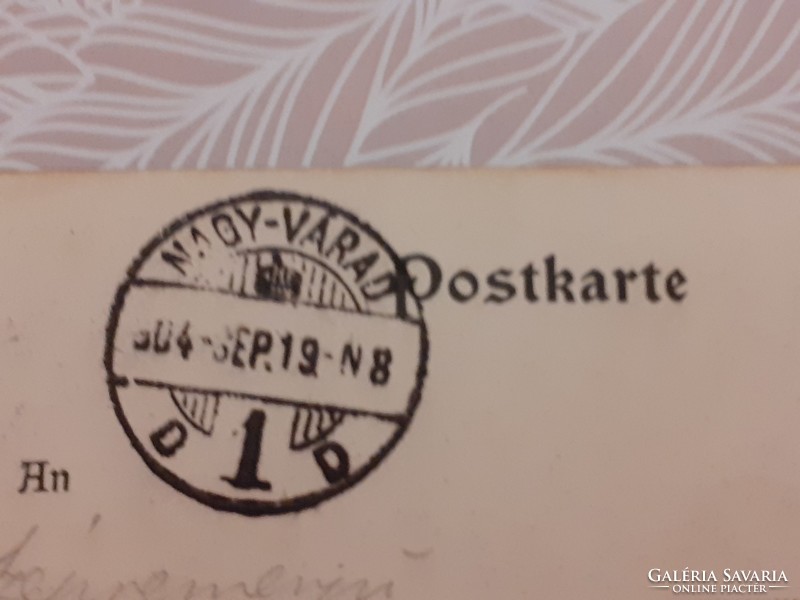 Régi képeslap 1904 Shönbrunn Wien fotó bécsi levelezőlap