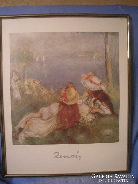 A copy of the rare image of the N3 renoir in a plexiglass protective frame is given as a 50x40cm gift