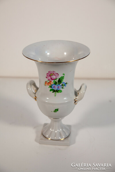 Herend porcelain goblet with base
