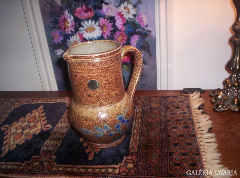 Gyujtő handmade ceramic jug, vase