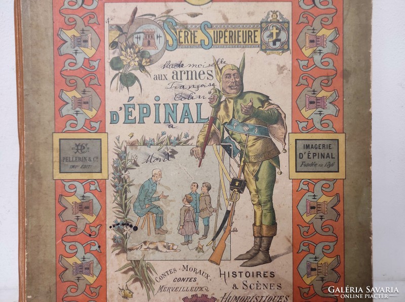 The ancestor of the antique comic book is an entertaining, funny cartoon publication in French