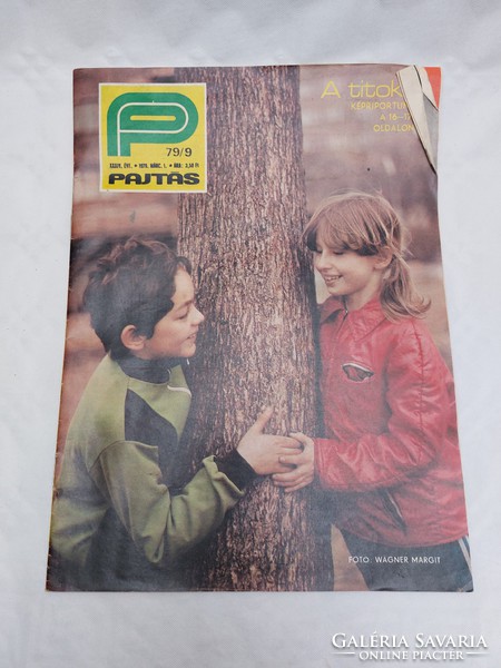 Régi újság Pajtás 1979 március retro gyermek magazin