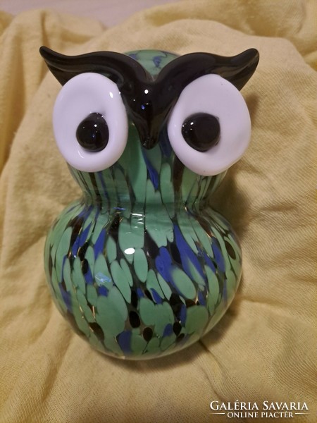 Owl figure from Murano, a rarity!
