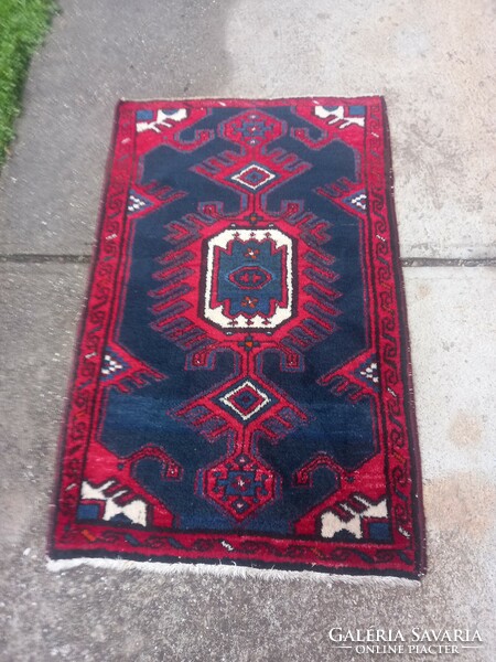125 X 75 cm old Iranian Heriz Persian carpet for sale