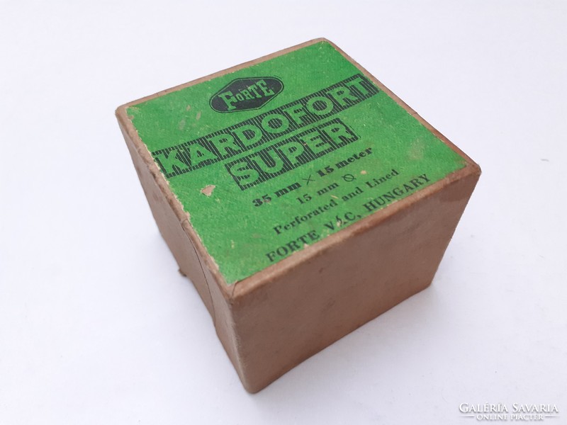 Retro Forte fotókellékes doboz Kardofort Super papírdoboz