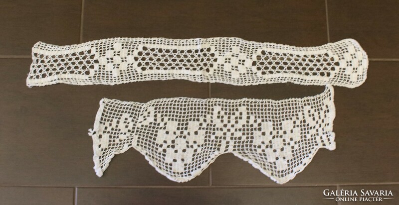 Lace strip. Looks great in a pantry or showcase - 2 pcs