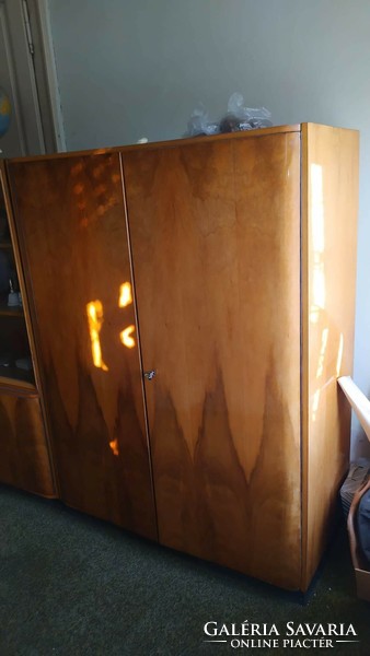 Retro wardrobe with accompanying table